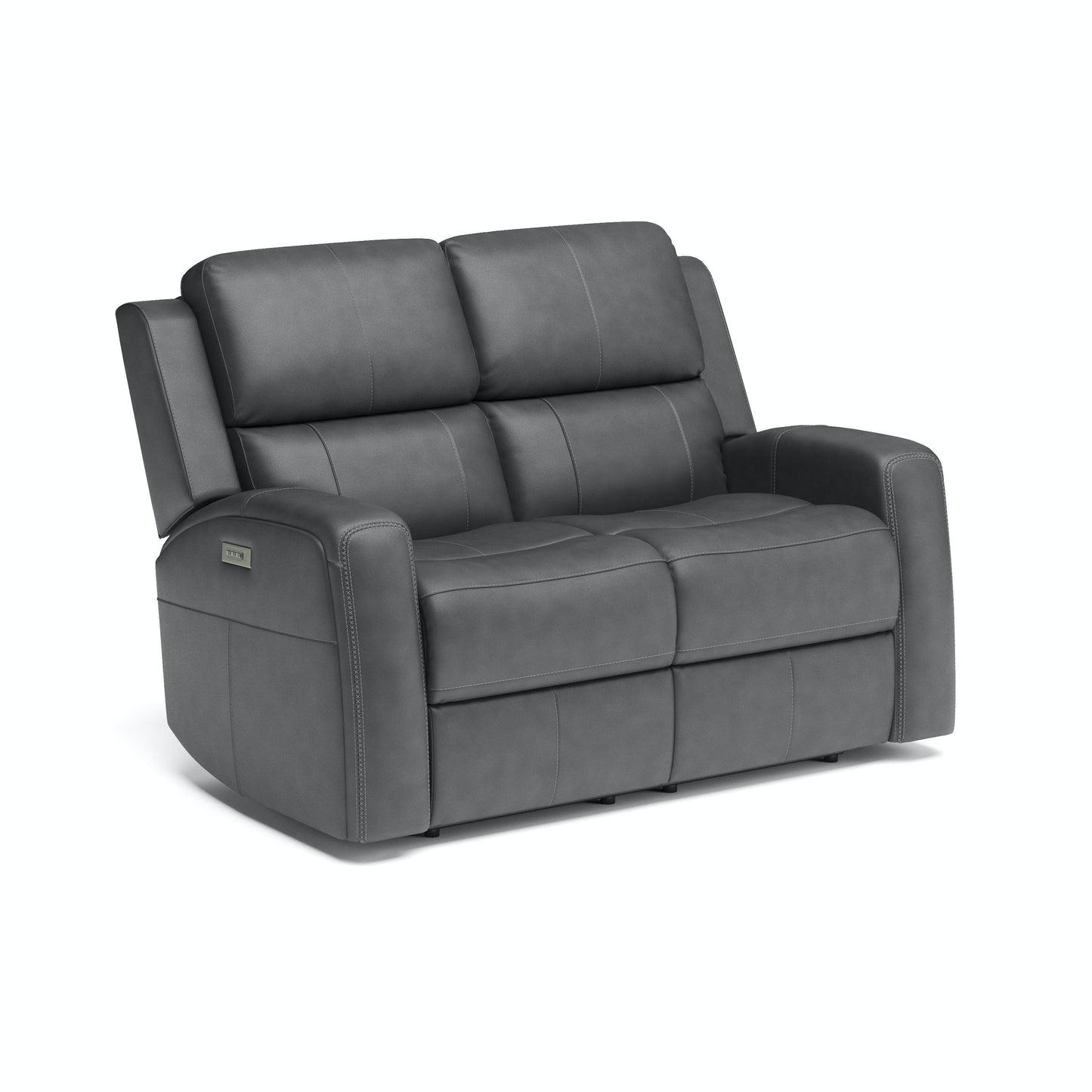 Linden Power Reclining Loveseat with Power Headrests and Lumbar