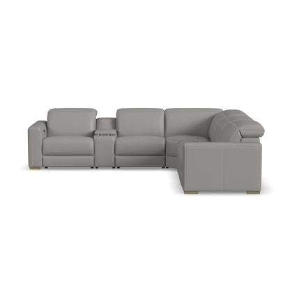 Aurora Power Reclining Sectional with Power Headrests