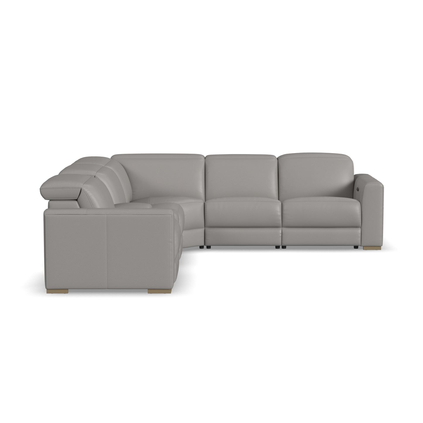 Aurora Power Reclining Sectional with Power Headrests