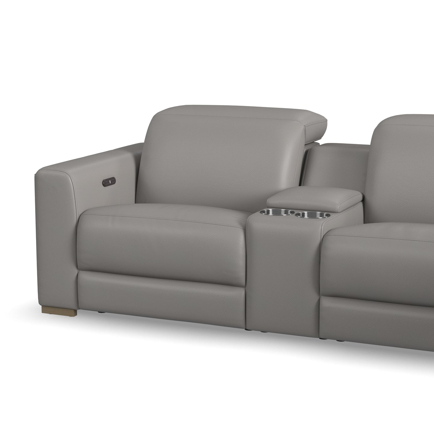 Aurora Power Reclining Sectional with Power Headrests