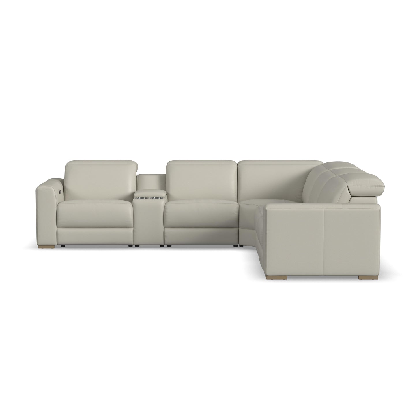 Aurora Power Reclining Sectional with Power Headrests