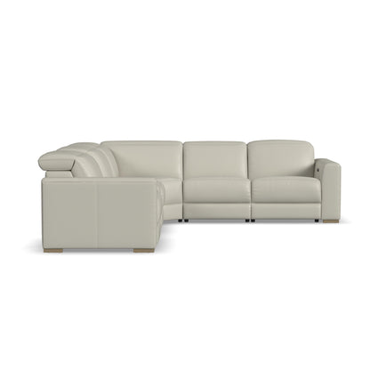 Aurora Power Reclining Sectional with Power Headrests