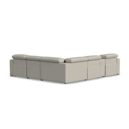 Aurora Power Reclining Sectional with Power Headrests