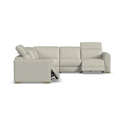 Aurora Power Reclining Sectional with Power Headrests