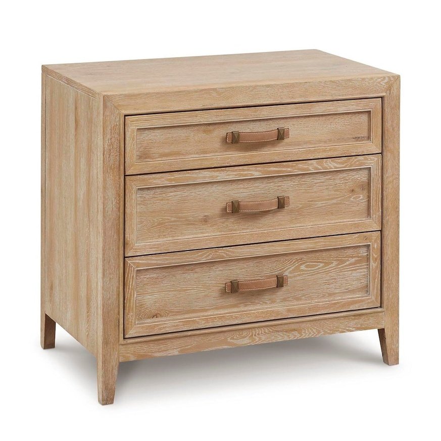 Courtland 3 Drawer Nightstand