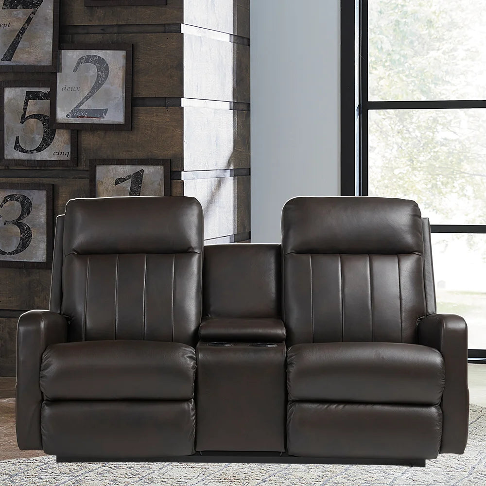 Finley Wall Reclining Loveseat w/ Console