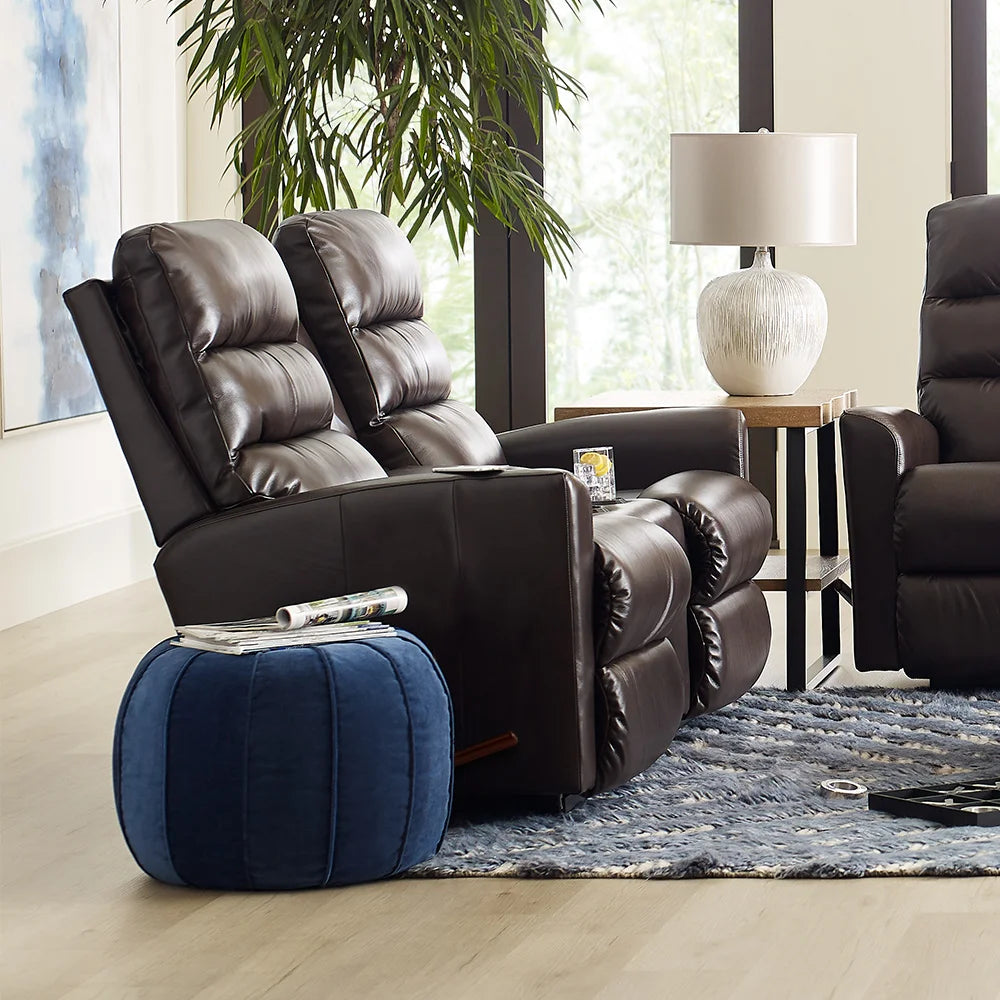 Liam Wall Reclining Loveseat w/ Console