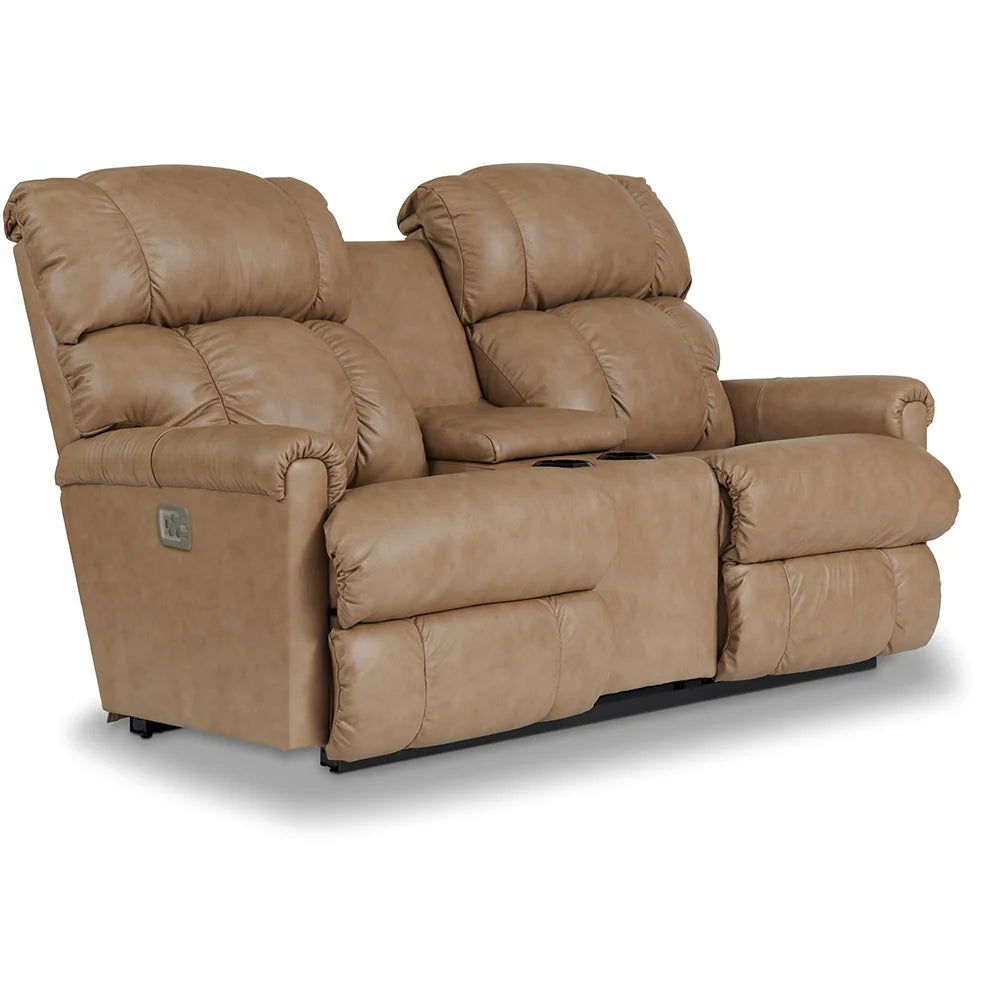 Pinnacle Power Wall Reclining Loveseat w/ Headrest & Console