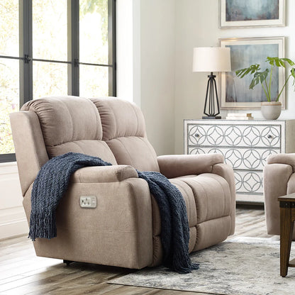 Dorian Power Reclining Loveseat w/ Headrest