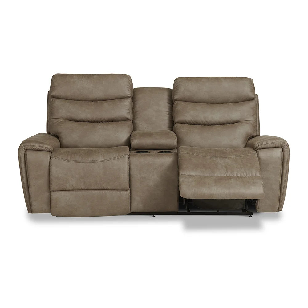 Soren Reclining Loveseat w/ Console