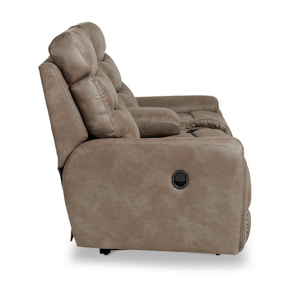 Soren Reclining Loveseat w/ Console