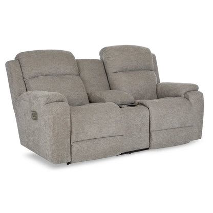 Dorian Power Reclining Loveseat w/ Headrest & Console