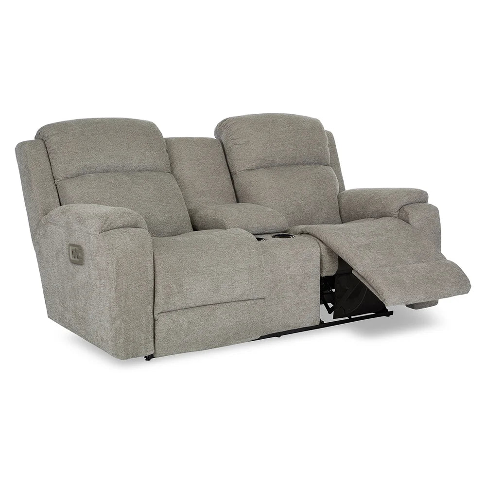 Dorian Power Reclining Loveseat w/ Headrest & Console