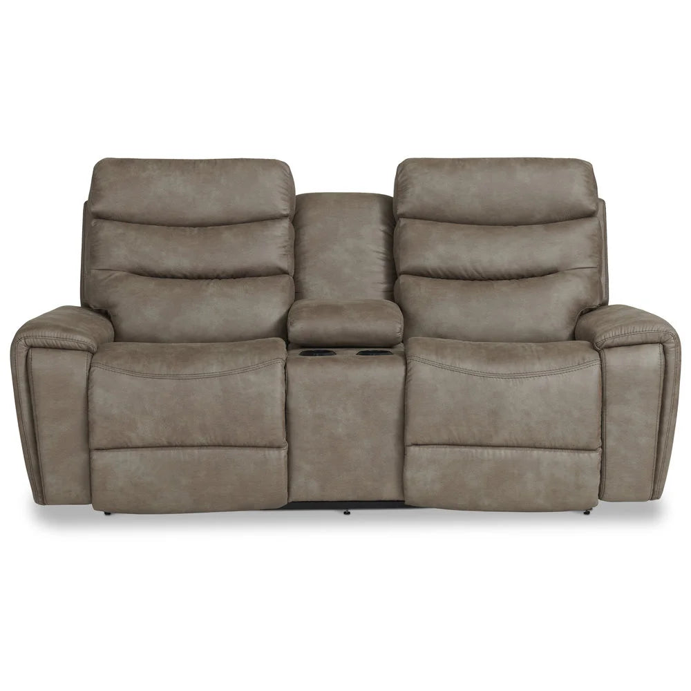 Soren Power Reclining Loveseat w/ Headrest & Console