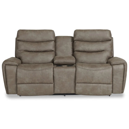 Soren Power Reclining Loveseat w/ Headrest & Console