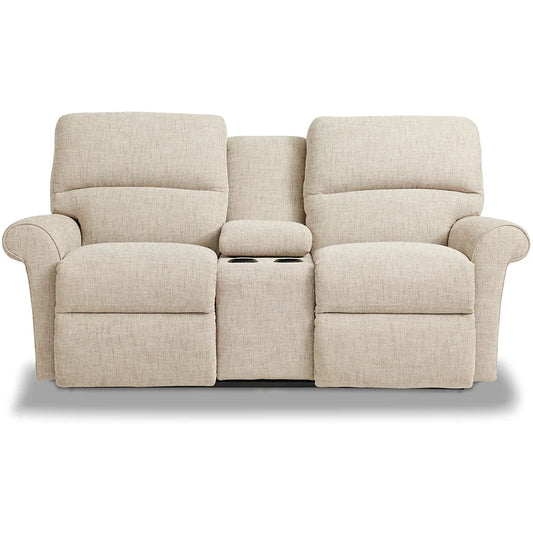 Robin Power Reclining Loveseat w/ Headrest & Console