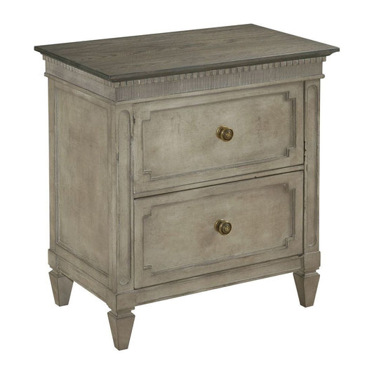 Ax Two Drawer Nightstand