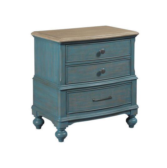 Moray Nightstand Blue