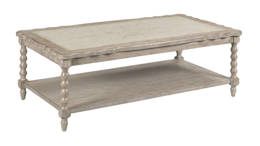 Batiste Rectangular Coffee Table -Crème