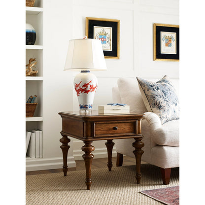 Pearson Rectangular Drawer End Table