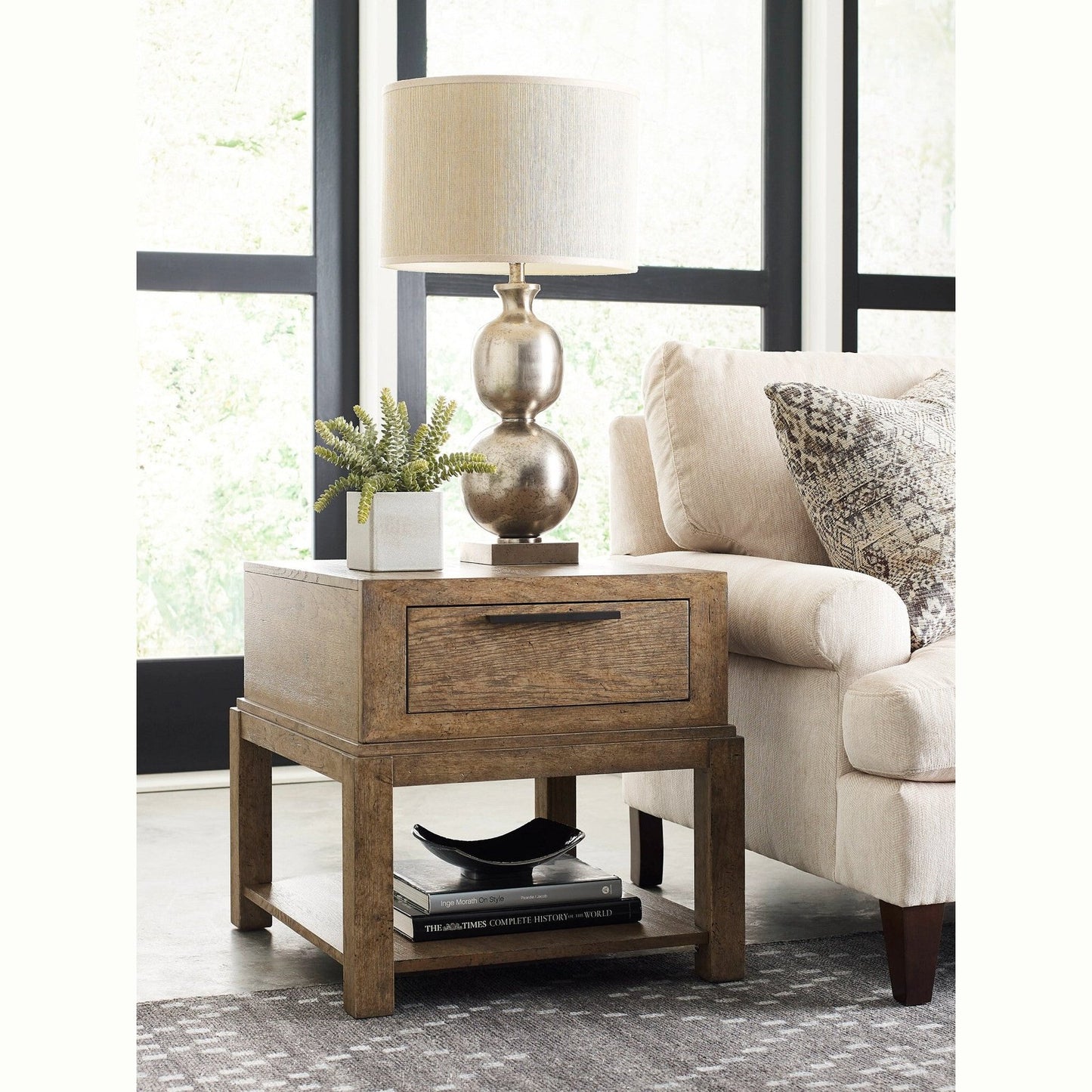 Evans Drawer End Table