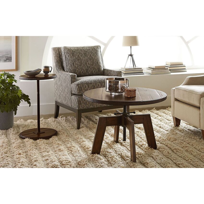 High-Low Round Coffee Table