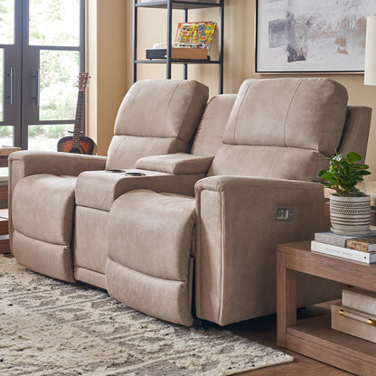 Apollo Power Reclining Loveseat w/ Headrest and Console