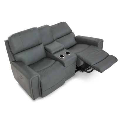 Apollo Power Reclining Loveseat w/ Headrest and Console