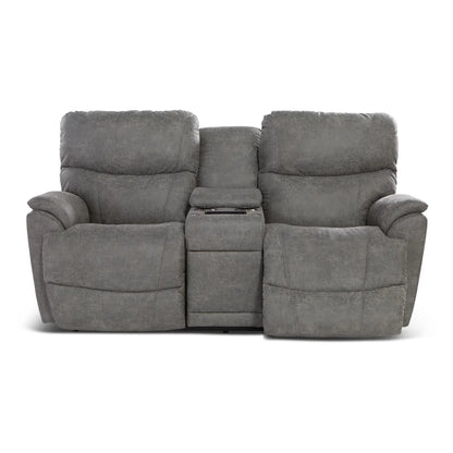 Trouper Power Reclining Loveseat w/ Headrest, Lumbar & Console