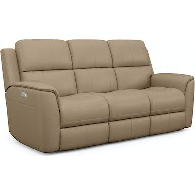 Henry Power Reclining Sofa with Power Headrests and Lumbar