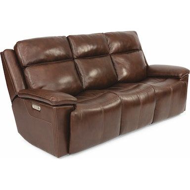 Chance Power Reclining Sofa with Power Headrests