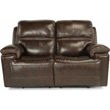 Fenwick Power Reclining Loveseat with Power Headrests