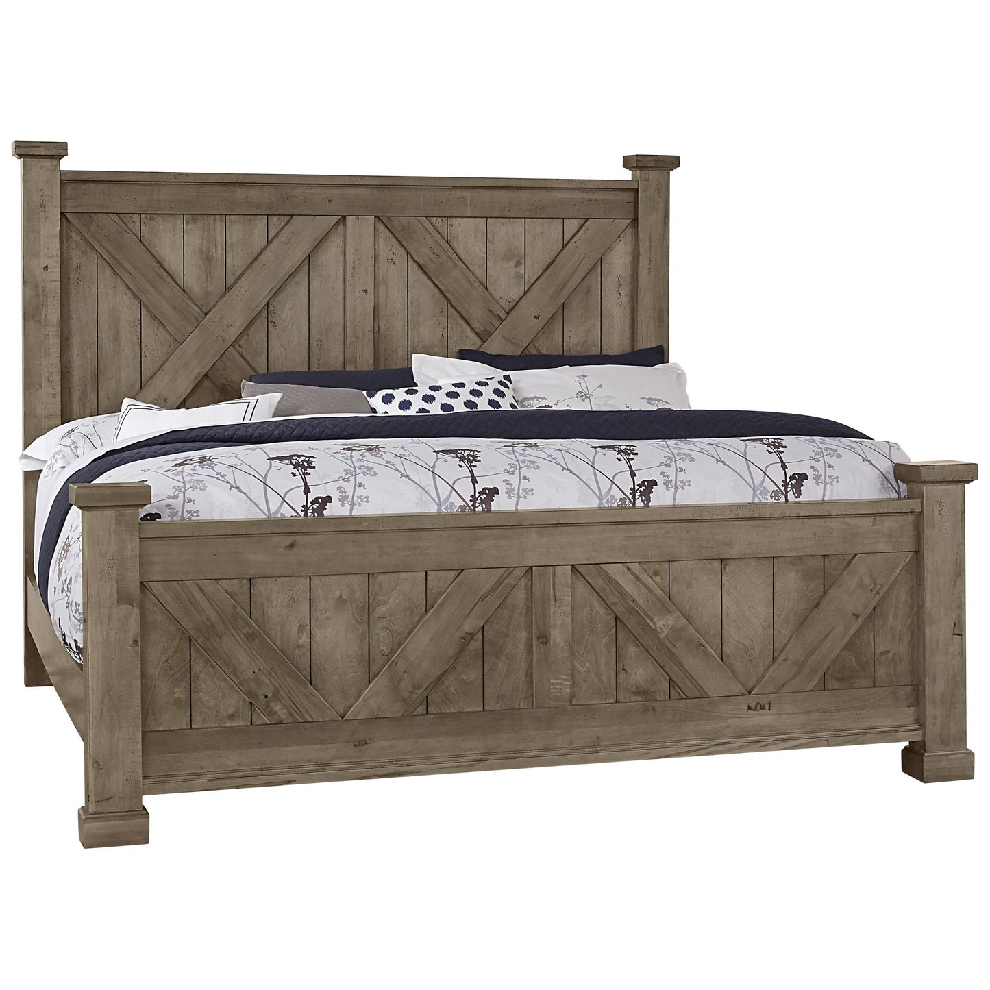 Cool Rustic X Bed Cal King