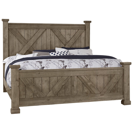 Cool Rustic- X Bed King