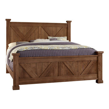 Cool Rustic X Bed Cal King