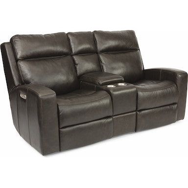 Cody Power Reclining Loveseat with Console and Power Headrests