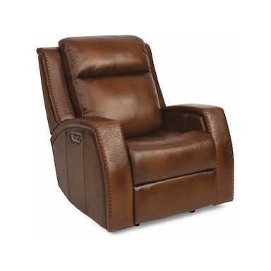 Mustang Power Gliding Recliner with Power Headrest