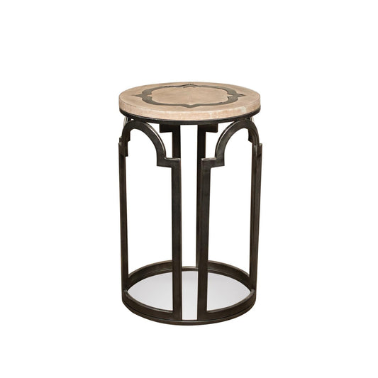 Estelle Round Chairside Table