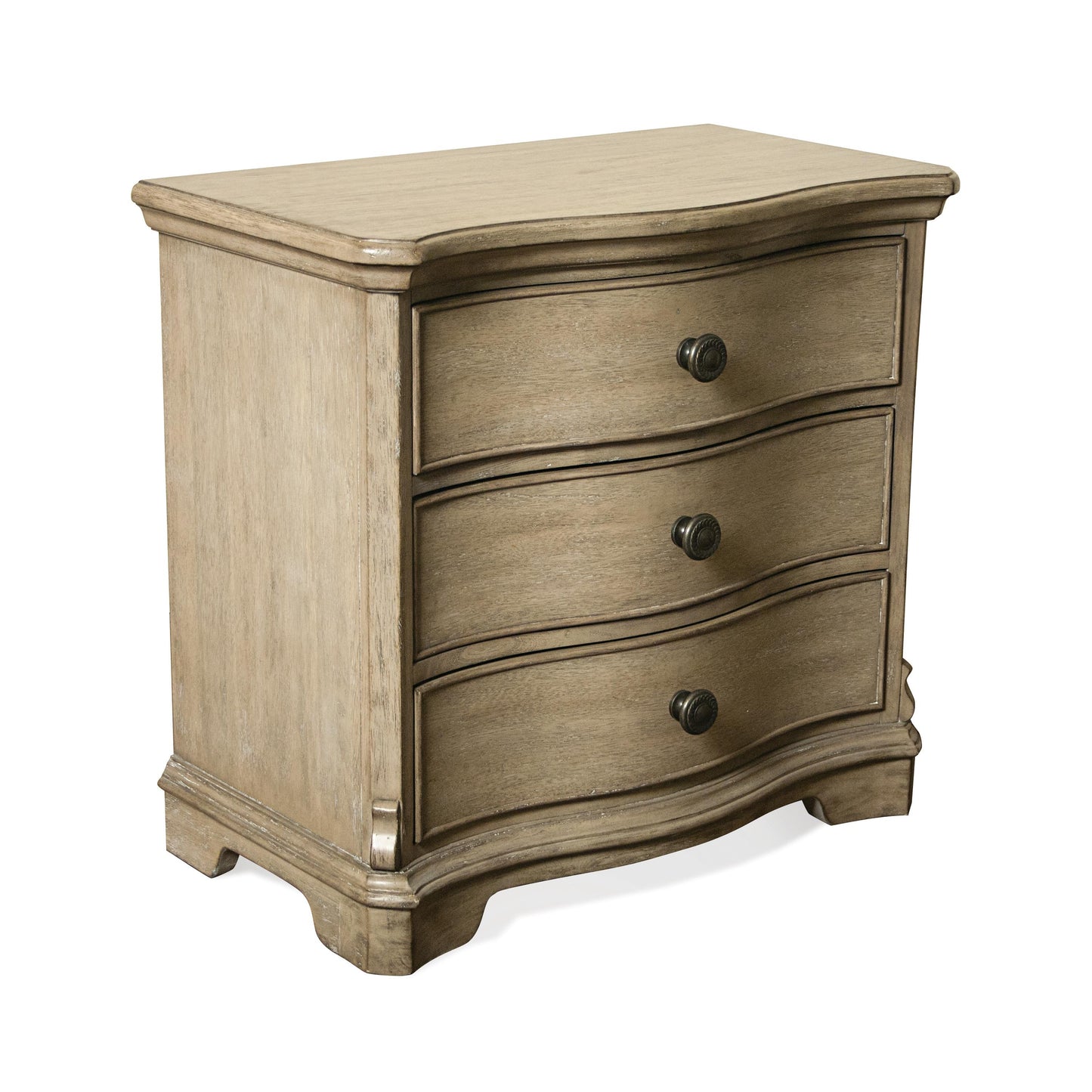 Corinne 3-Drawer Nightstand