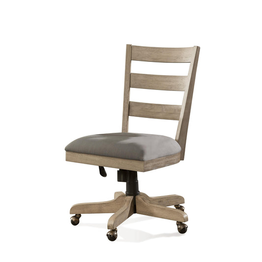 Perspectives Wood Back Uph Desk Chair