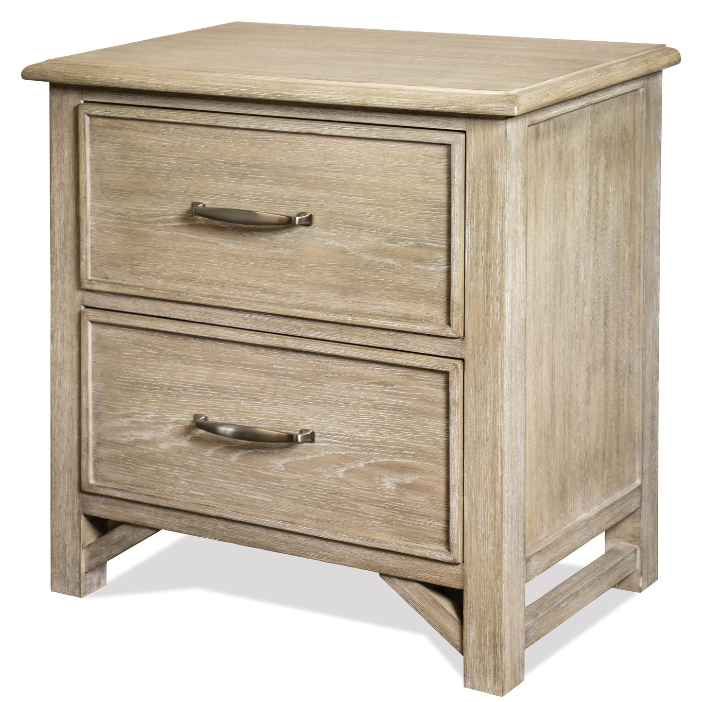 Talford Natural 2-drawer Nightstand