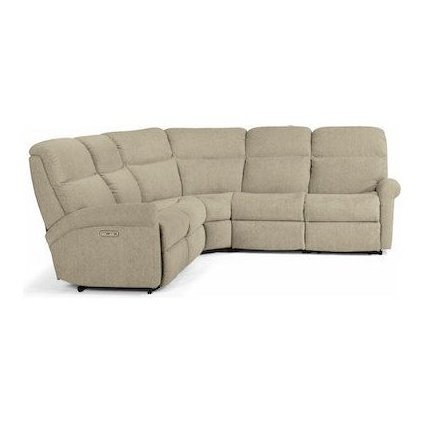 Davis Power Reclining Sectional with Power Headrests