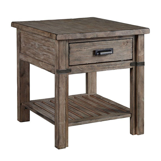 Drawer End Table