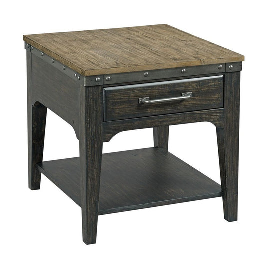 Artisans Rectangular Drawer End Table