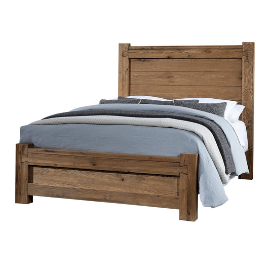 Dovetail Queen Poster Bed With Poster FB