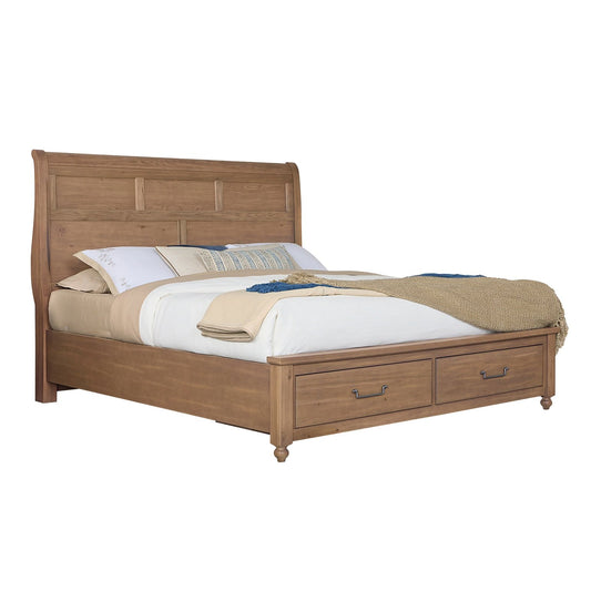 Vista Queen Sleigh Storage Bed