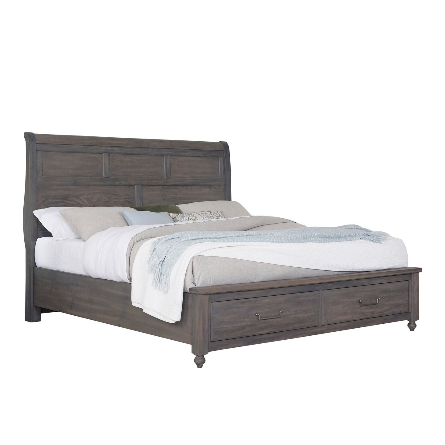 Vista Queen Sleigh Storage Bed