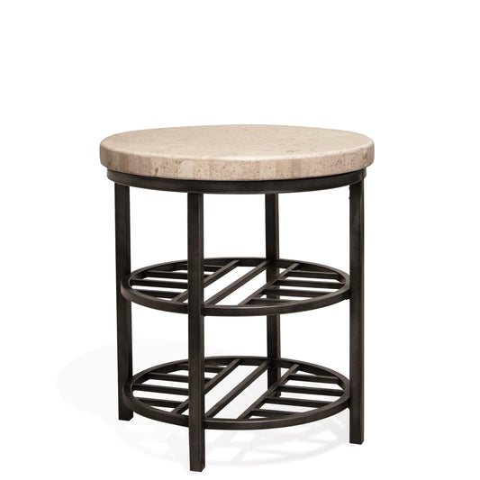 Capri Round End Table