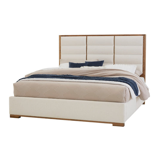 Crafted Oak Erin's Queen Uph  - White