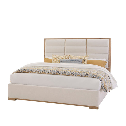 Crafted Oak Erin's Queen Uph  - White